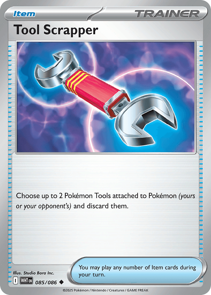 Tool Scrapper — SV: White Flare Pokémon TCG card by Studio Bora Inc.