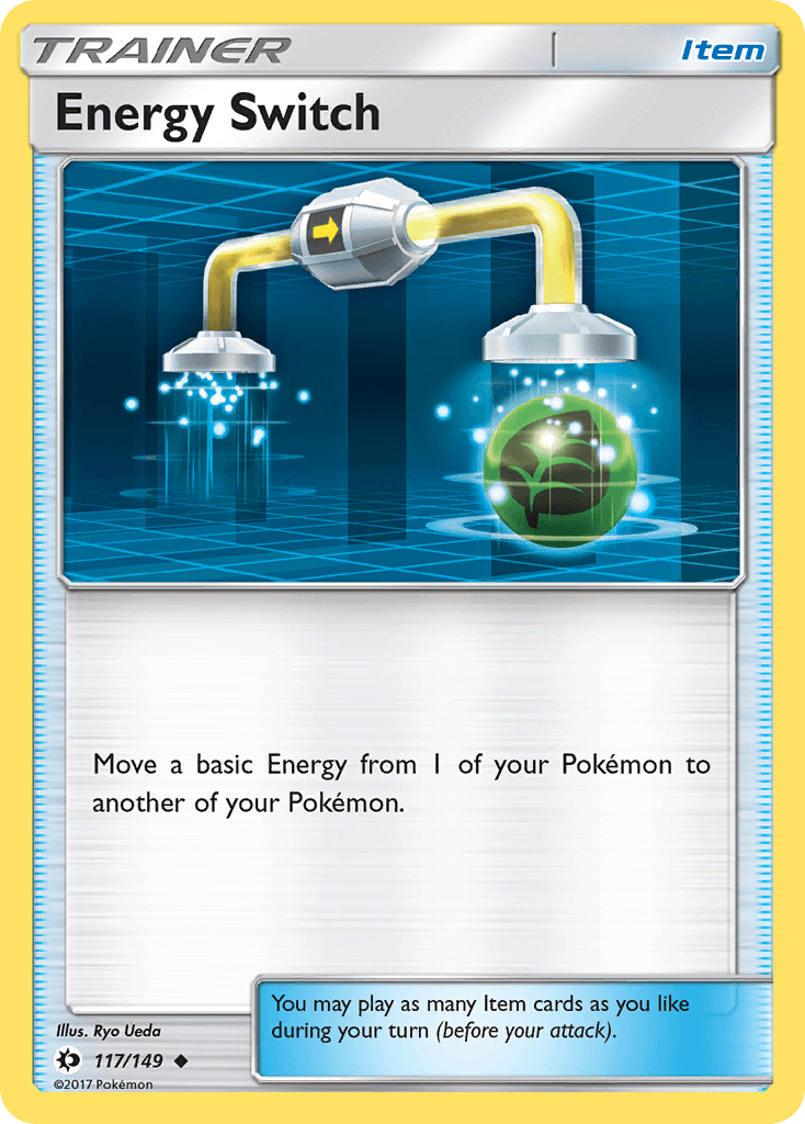 Energy Switch — SM Base Set Pokémon TCG card by Ryo Ueda