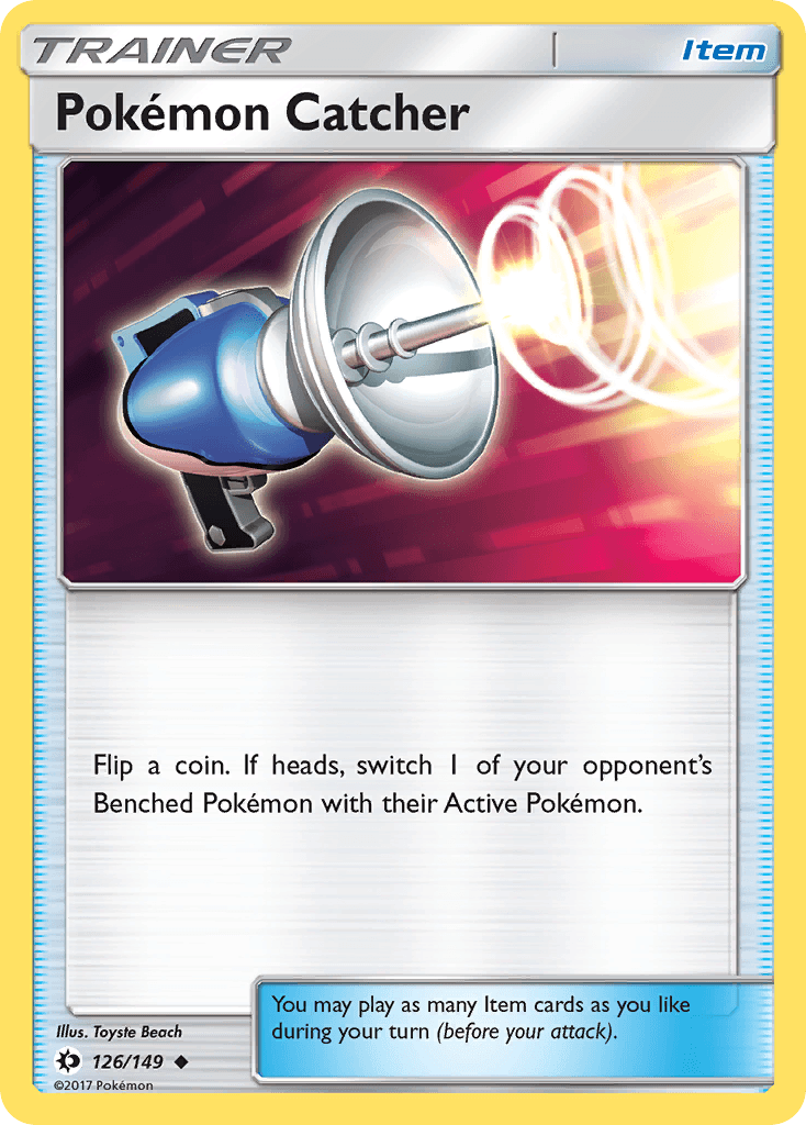 Pokemon Catcher — SM Base Set Pokémon TCG card by Toyste Beach