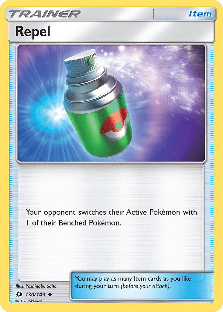 Repel — SM Base Set Pokémon TCG card by Yoshinobu Saito
