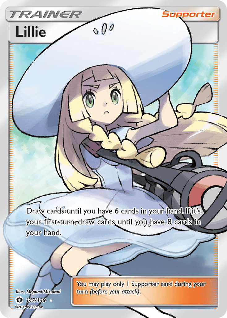 Lillie (Full Art) — Pokémon TCG card
