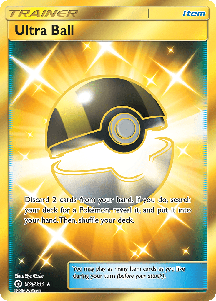 Ultra Ball (Secret) — Pokémon TCG card