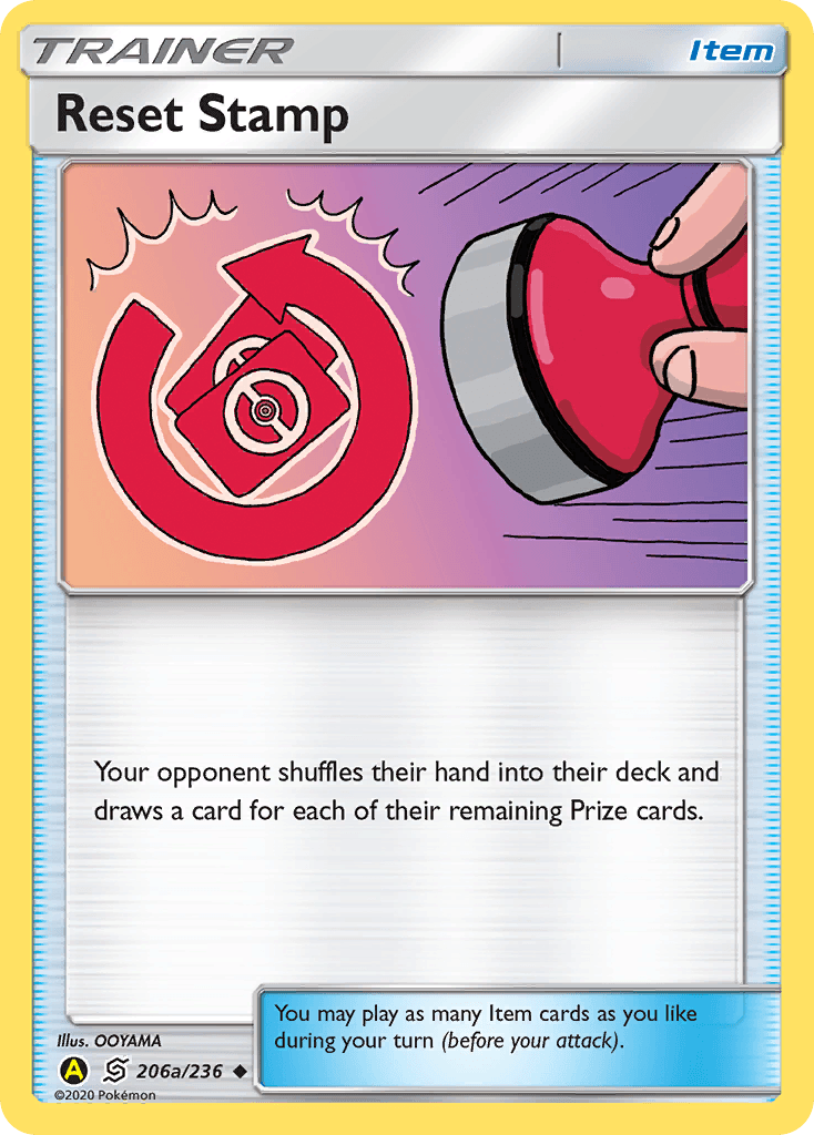Reset Stamp — SM - Unified Minds Pokémon TCG card by OOYAMA