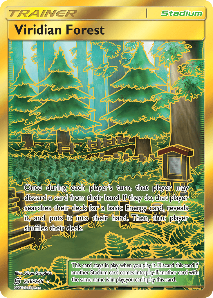 Viridian Forest — SM - Unified Minds Pokémon TCG card by 5ban Graphics