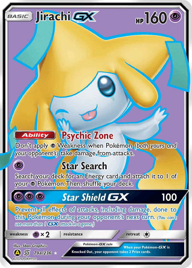 Jirachi-GX — SM - Unified Minds Pokémon TCG card by 5ban Graphics