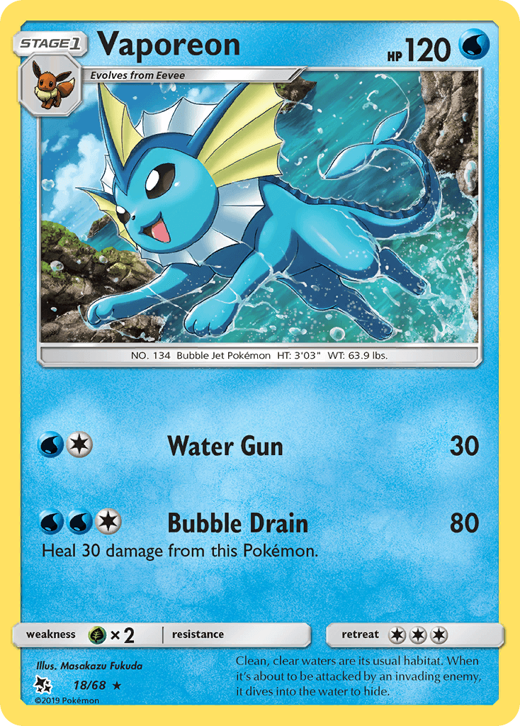 Vaporeon (Delta Species) — Delta Species Pokémon TCG card by Kouki Saitou