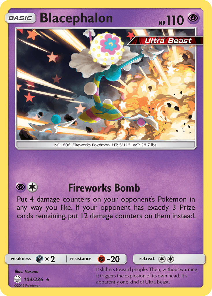 Blacephalon — SM - Cosmic Eclipse Pokémon TCG card by Hasuno