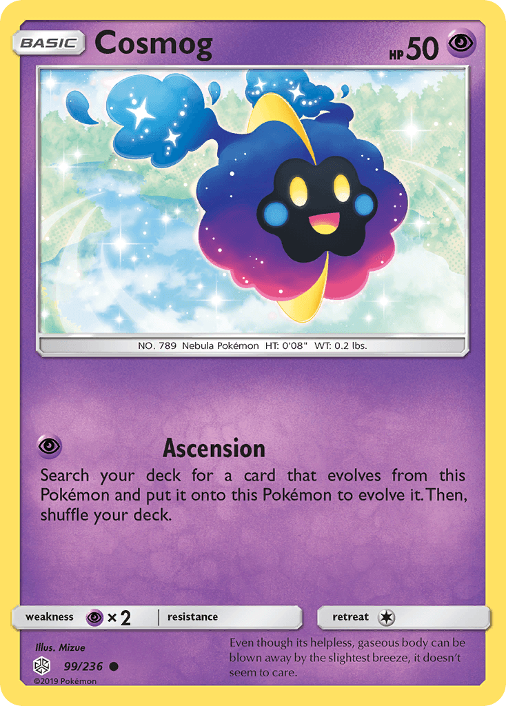 Cosmog - 99/236 — League & Championship Cards