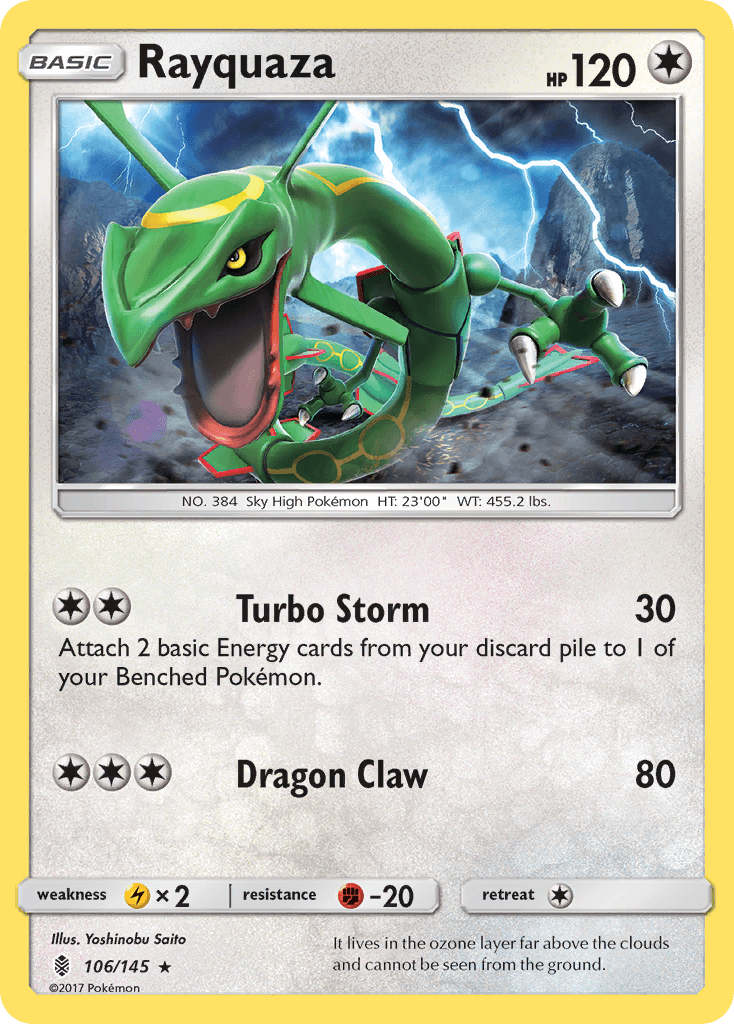 Rayquaza — SM - Guardians Rising