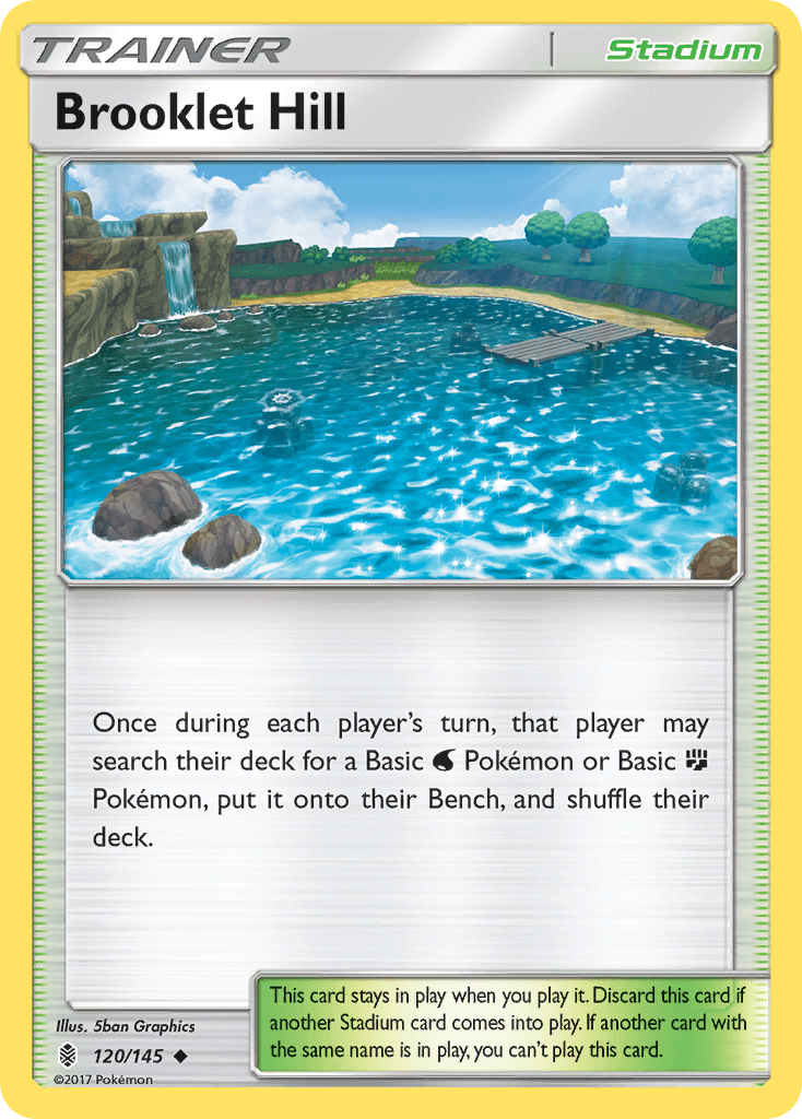 Brooklet Hill — SM - Guardians Rising Pokémon TCG card by 5ban Graphics