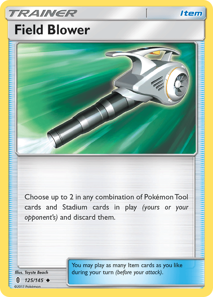 Field Blower — SM - Guardians Rising Pokémon TCG card by Toyste Beach