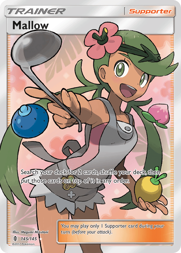 Mallow (Full Art) — Pokémon TCG card
