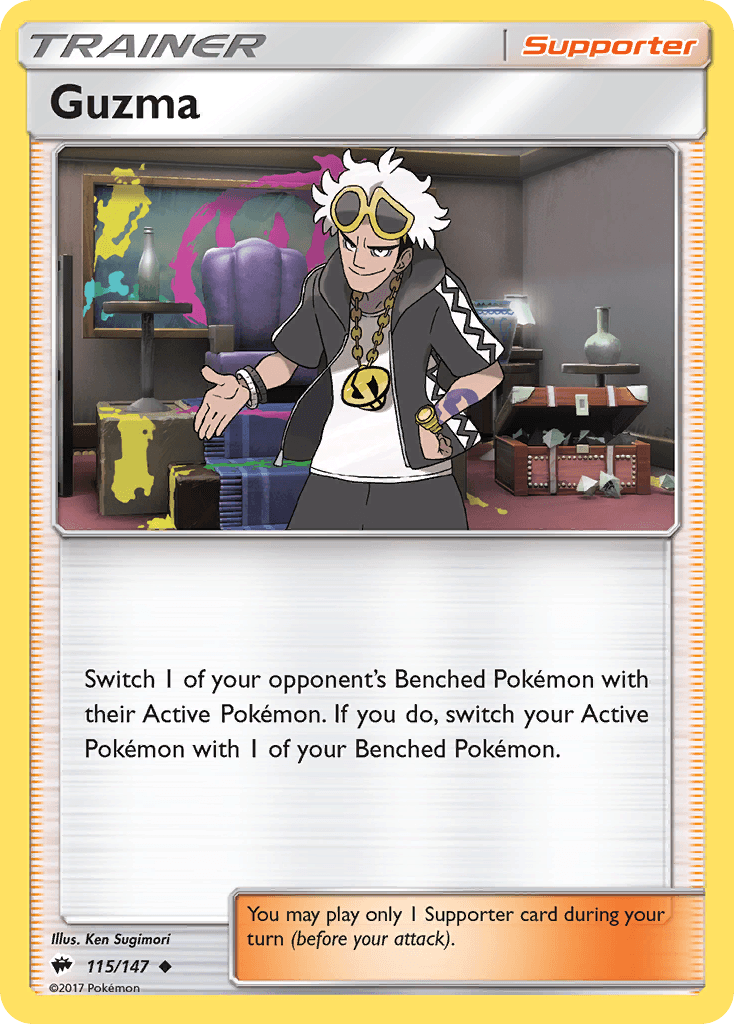 Guzma — SM - Burning Shadows