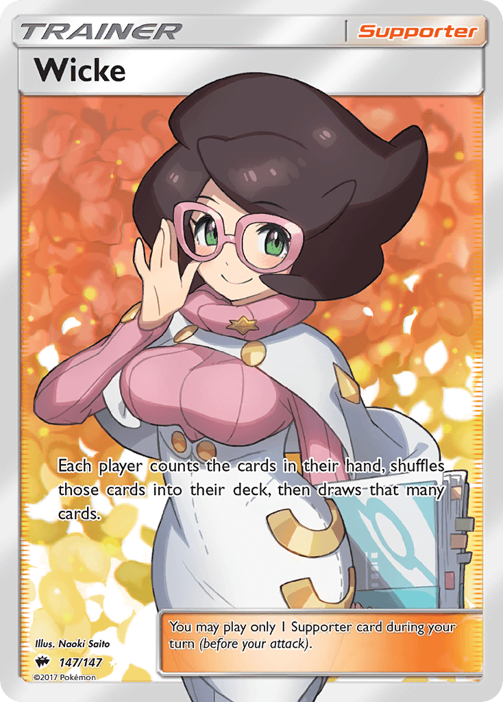Wicke (Full Art) — Pokémon TCG card