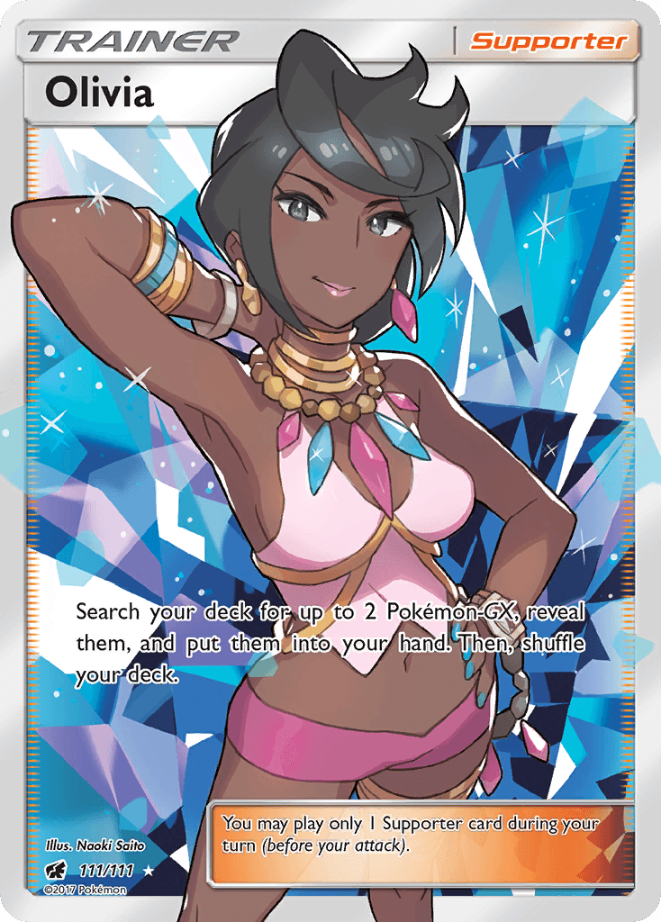 Olivia (Full Art) — Pokémon TCG card
