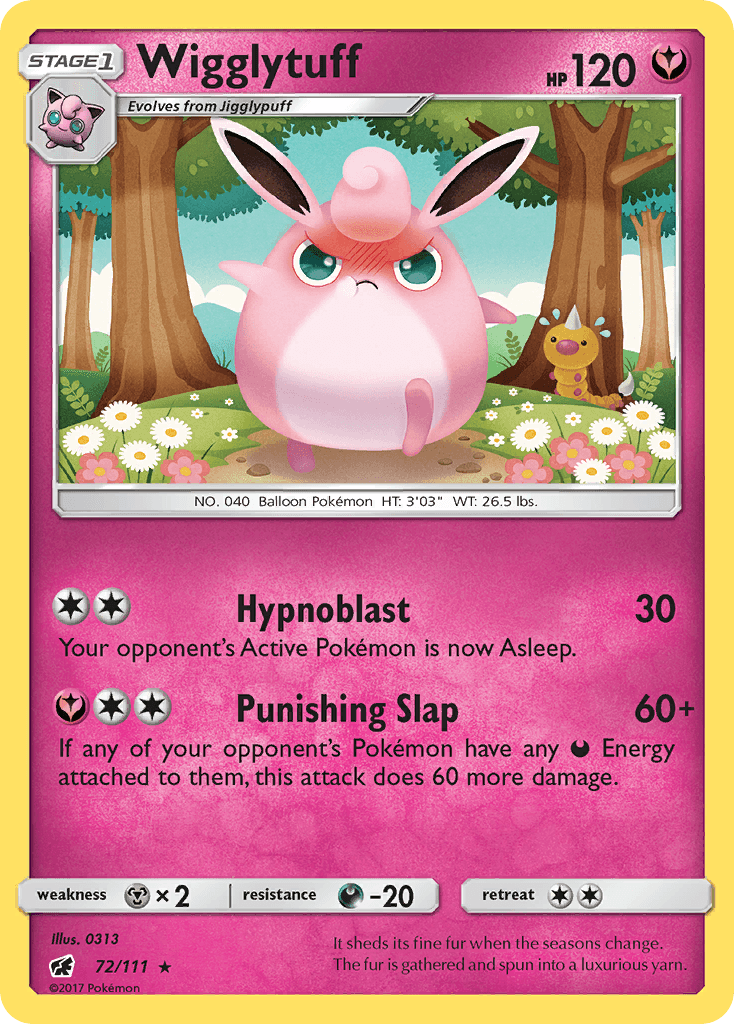 Wigglytuff — SM - Crimson Invasion Pokémon TCG card by 0313