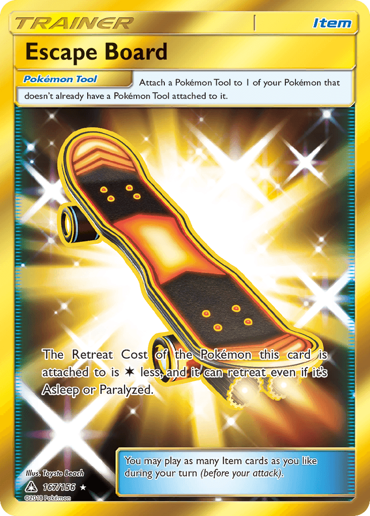 Escape Board — SM - Ultra Prism Pokémon TCG card by Toyste Beach