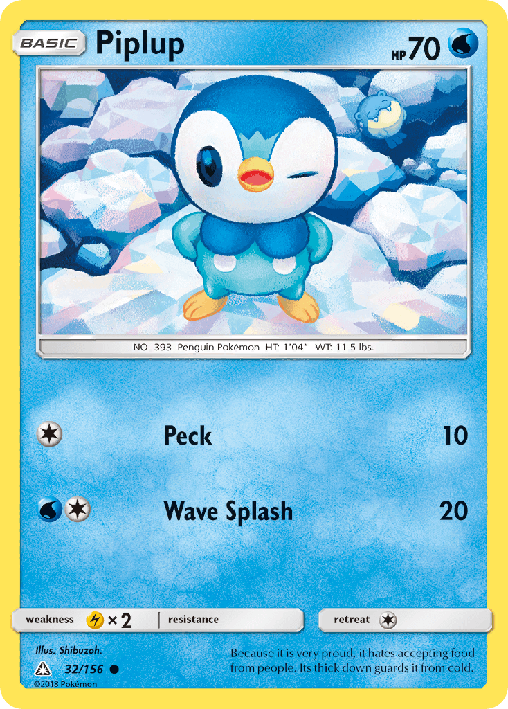 Piplup (11) — Pokémon TCG card