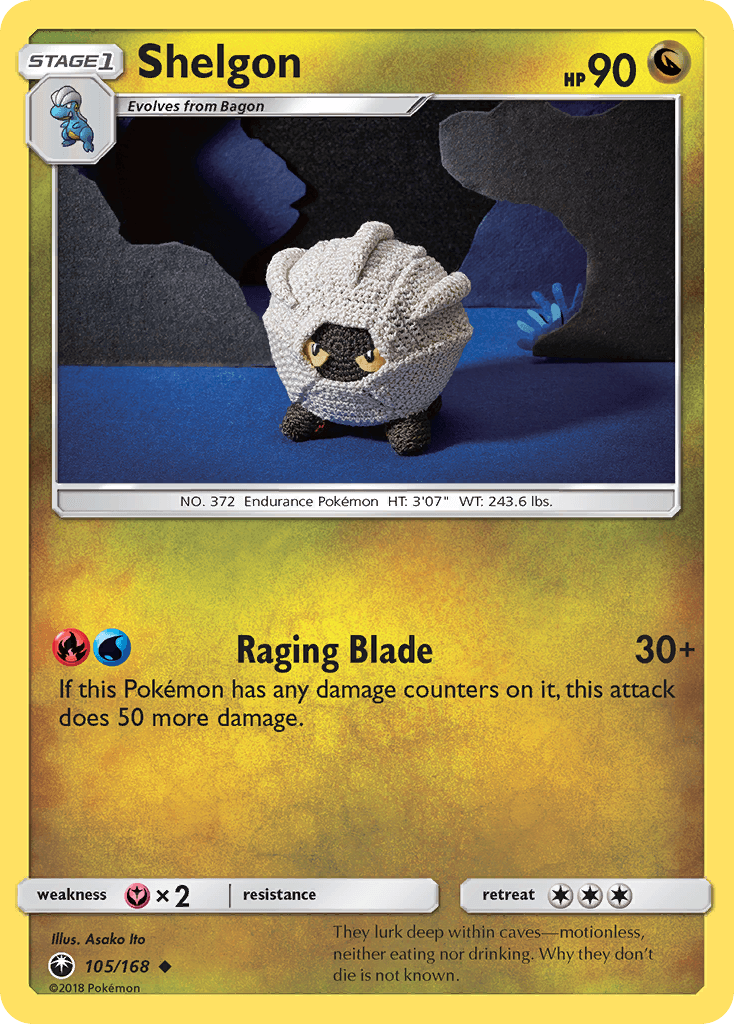 Shelgon — Pokémon TCG card