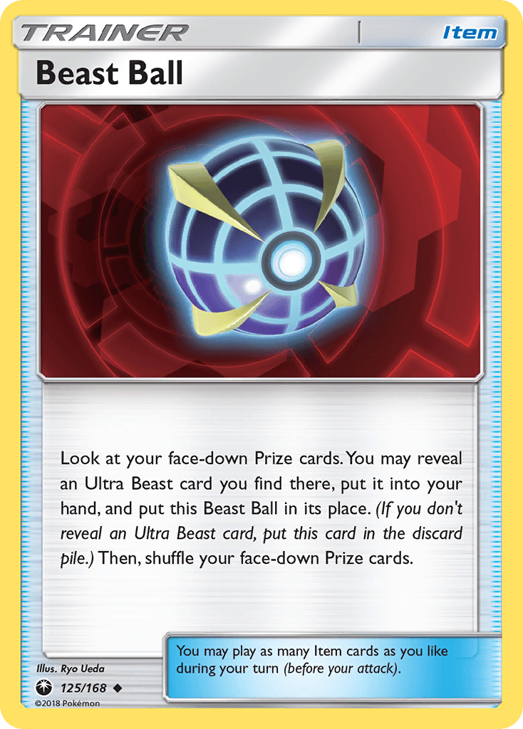 Beast Ball — SM - Celestial Storm Pokémon TCG card by Ryo Ueda