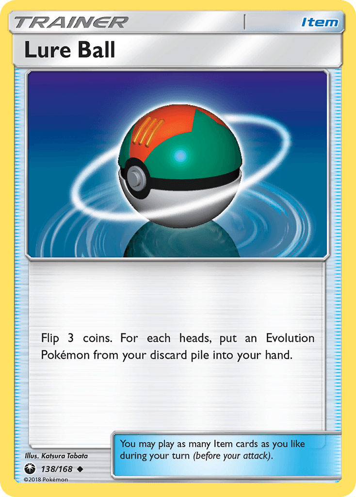 Lure Ball — SM - Celestial Storm Pokémon TCG card by Katsura Tabata