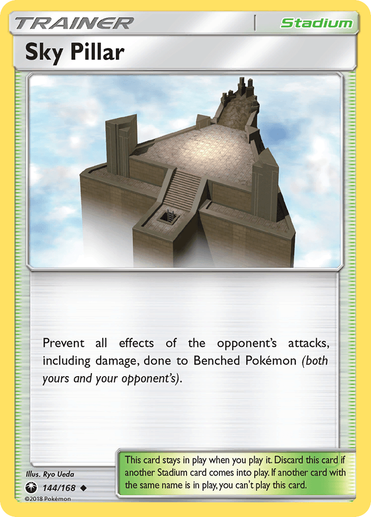 Sky Pillar — SM - Celestial Storm Pokémon TCG card by Ryo Ueda