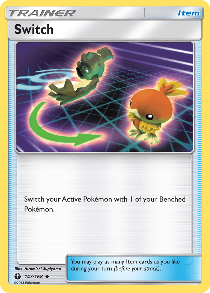 Switch — SM - Celestial Storm Pokémon TCG card by Hiromichi Sugiyama