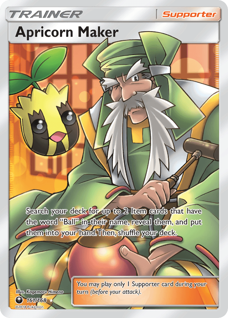 Apricorn Maker — SM - Celestial Storm Pokémon TCG card by Kagemaru Himeno