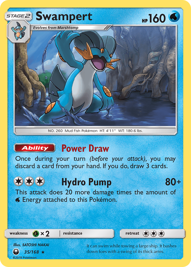 Swampert — SM - Celestial Storm