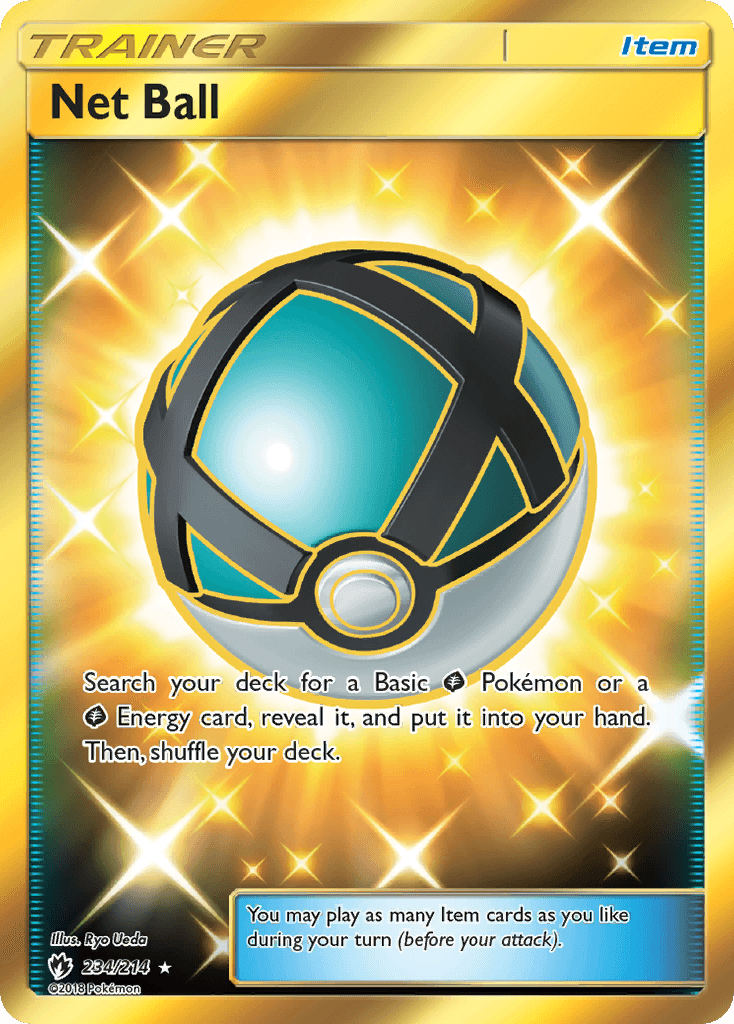 Net Ball — SM - Lost Thunder Pokémon TCG card by Ryo Ueda