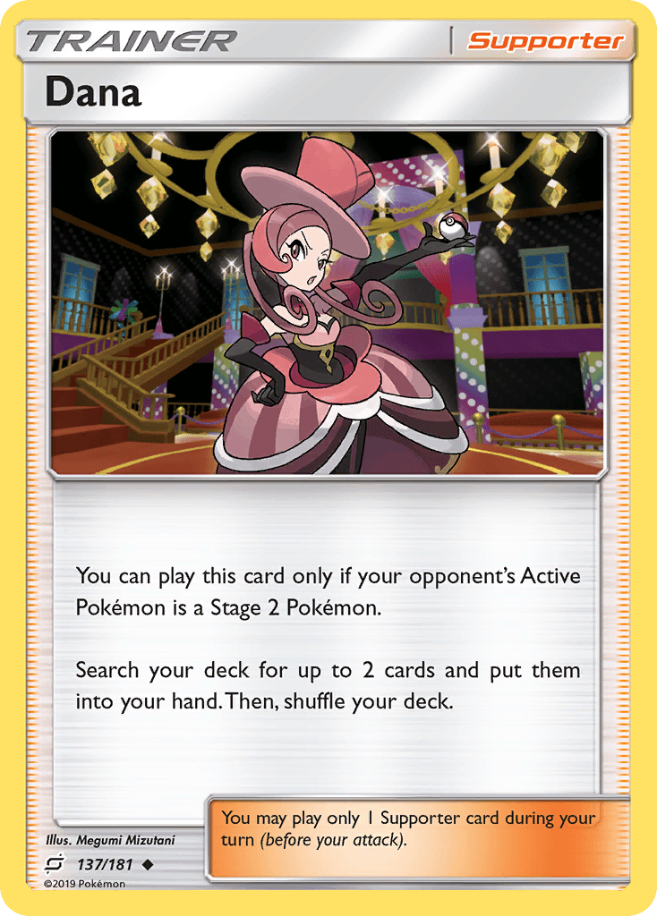 Dana — SM - Team Up Pokémon TCG card by Megumi Mizutani