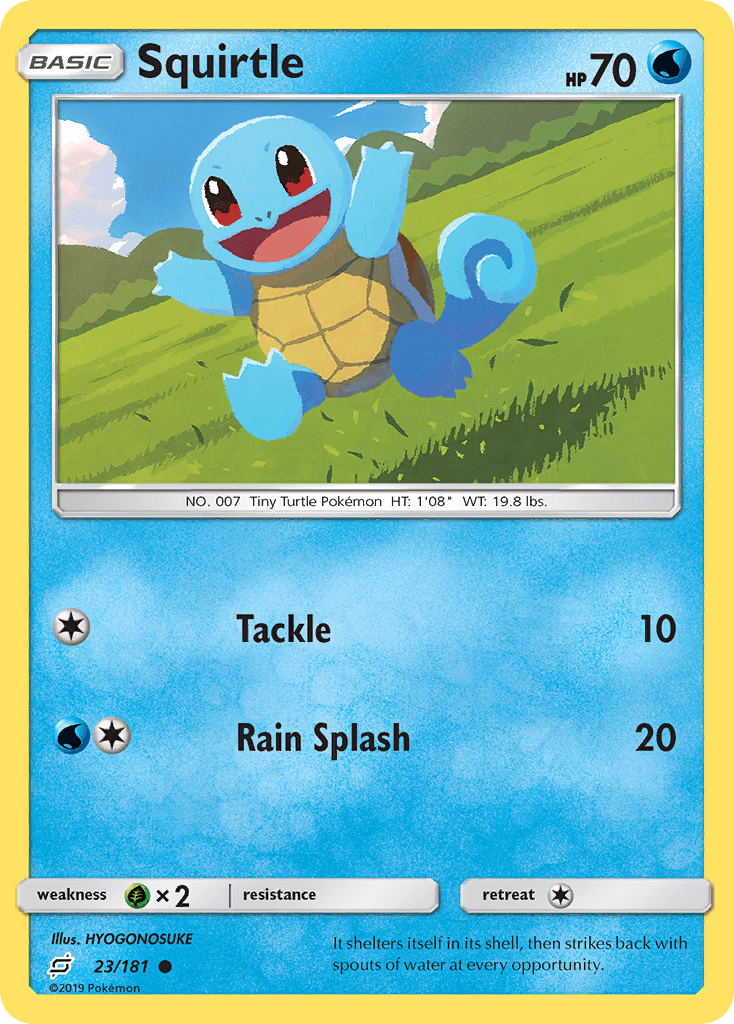 Squirtle (23) — SM - Team Up