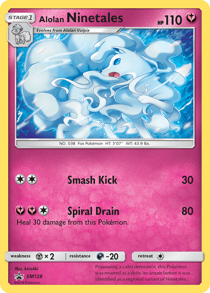 Alolan Ninetales — SM Black Star Promos