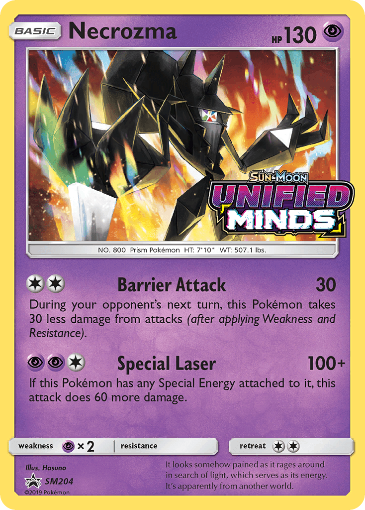 Necrozma — SM Black Star Promos Pokémon TCG card by Hasuno