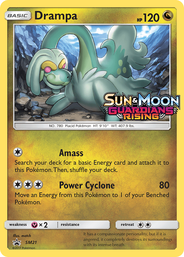 Drampa — SM Black Star Promos Pokémon TCG card by match