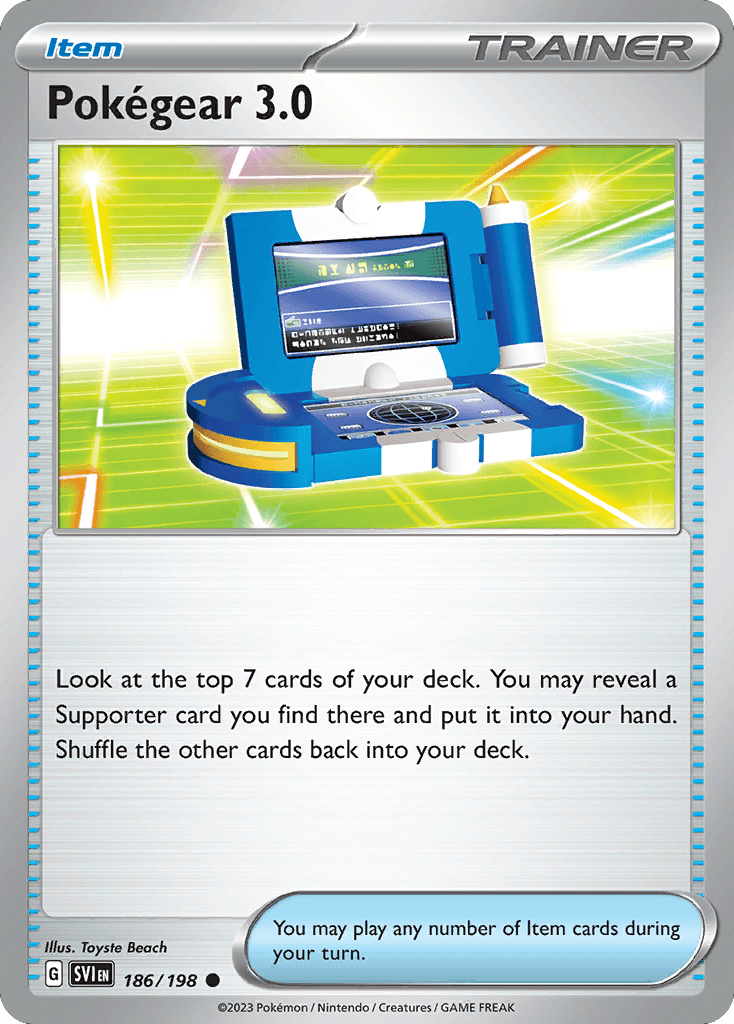 Pokegear 3.0 — Prize Pack Series Cards Pokémon TCG card by Toyste Beach