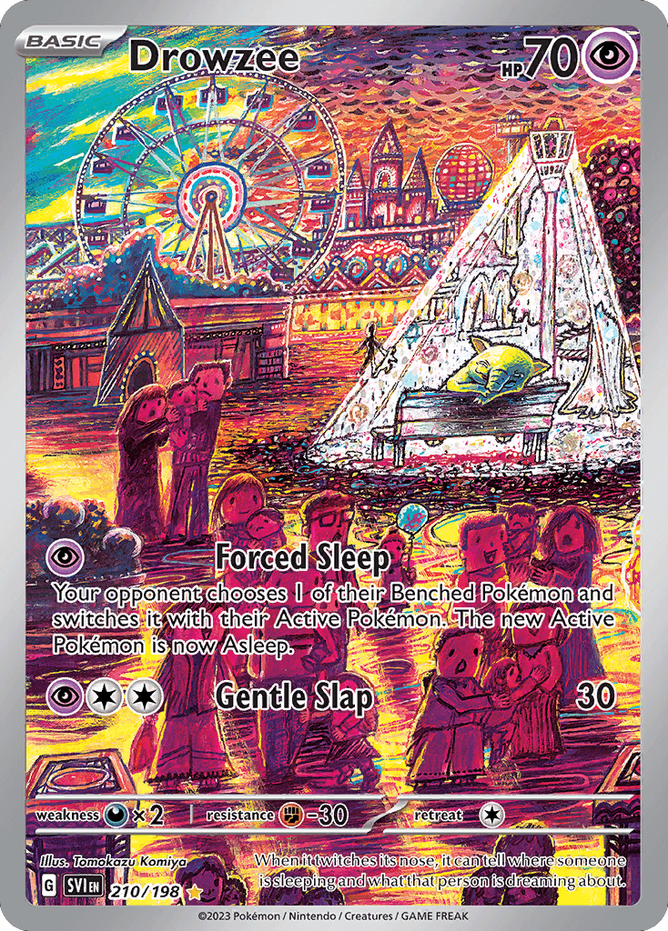 Drowzee - 210/198 — Pokémon TCG card