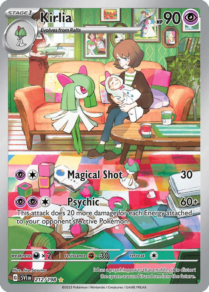 Kirlia - 212/198 — Pokémon TCG card