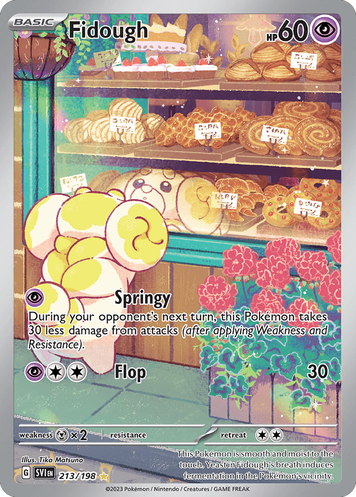 Fidough - 213/198 — SV01: Scarlet & Violet Base Set Pokémon TCG card by Tika Matsuno