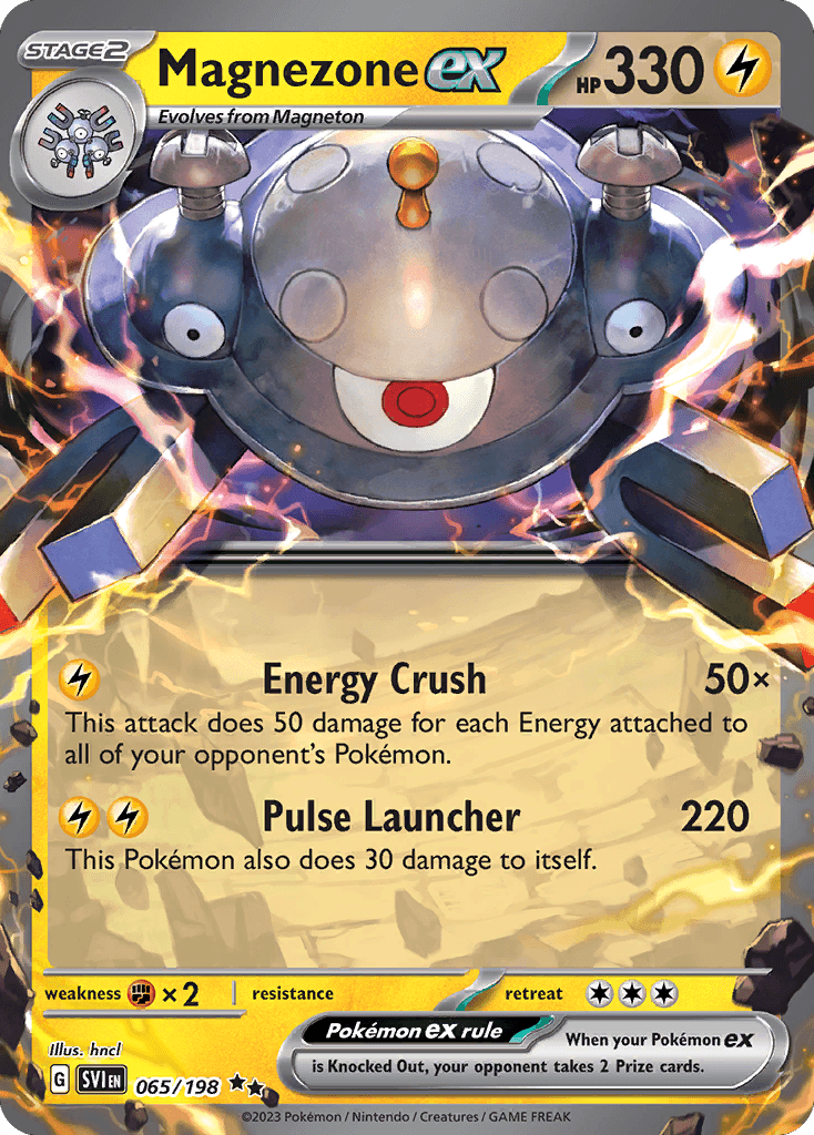 Magnezone ex — Prize Pack Series Cards Pokémon TCG card by hncl