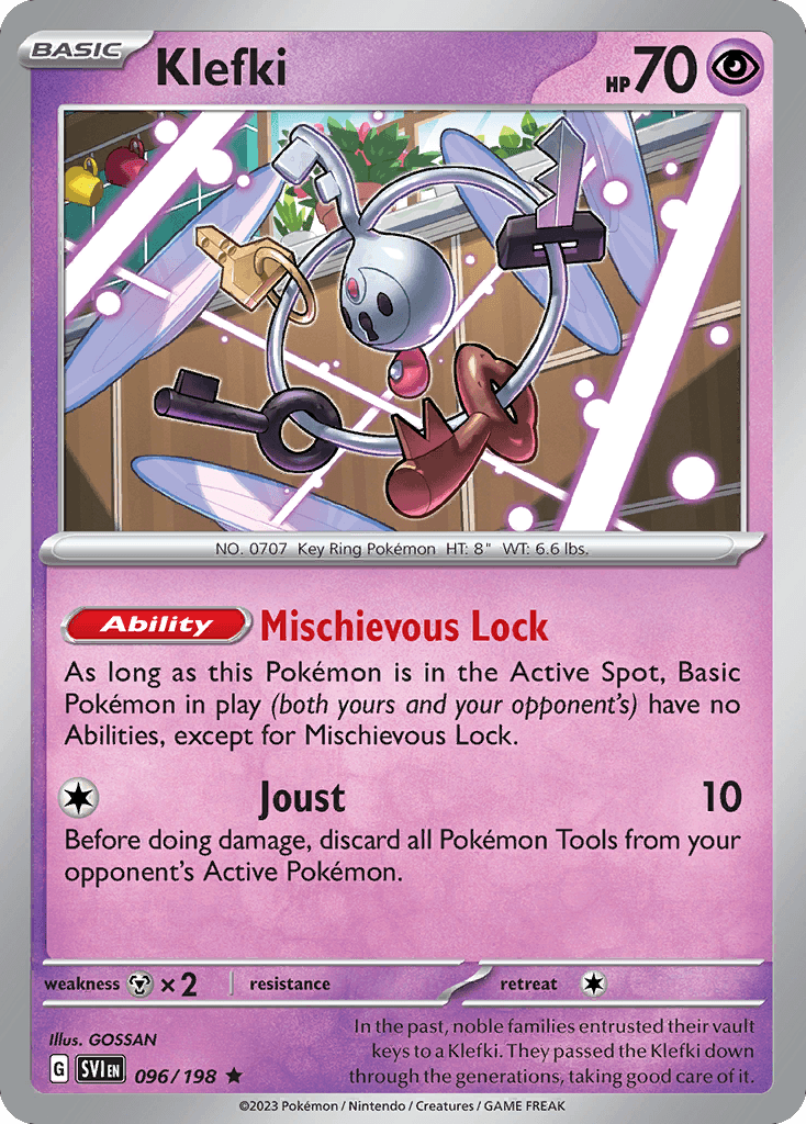 Klefki — Prize Pack Series Cards Pokémon TCG card by GOSSAN