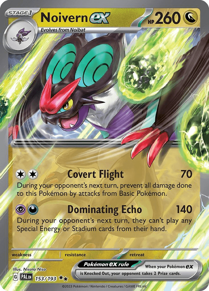 Noivern ex — Prize Pack Series Cards Pokémon TCG card by Nisota Niso