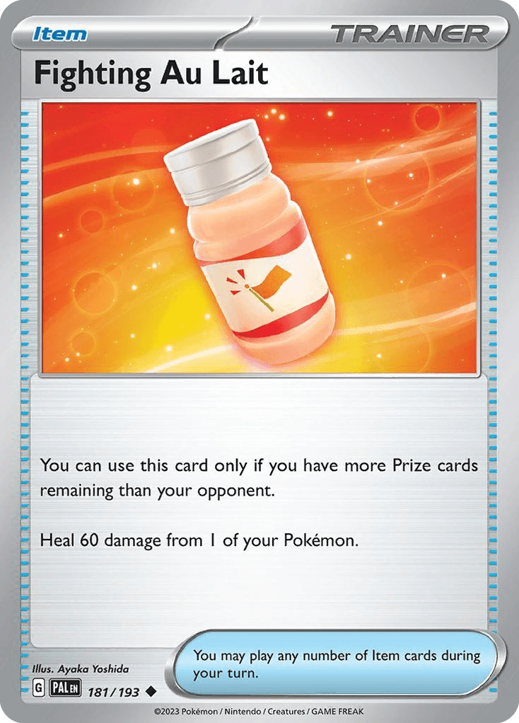 Fighting Au Lait — Prize Pack Series Cards Pokémon TCG card by Ayaka Yoshida