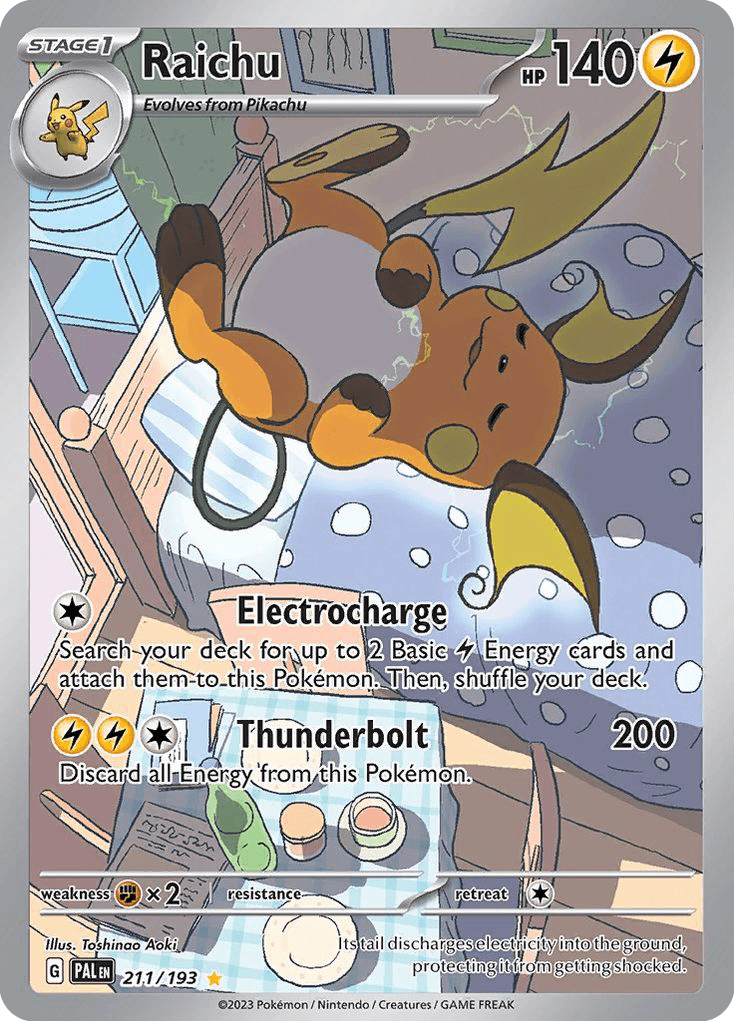 Raichu - 211/193 — Pokémon TCG card