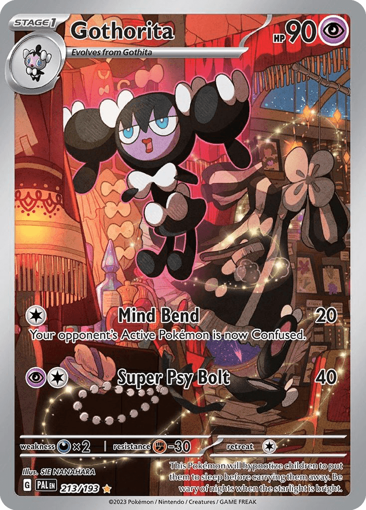Gothorita - 213/193 — SV02: Paldea Evolved Pokémon TCG card by SIE NANAHARA