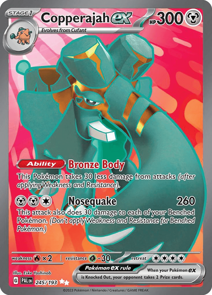 Copperajah ex - 245/193 — SV02: Paldea Evolved Pokémon TCG card by Eske Yoshinob