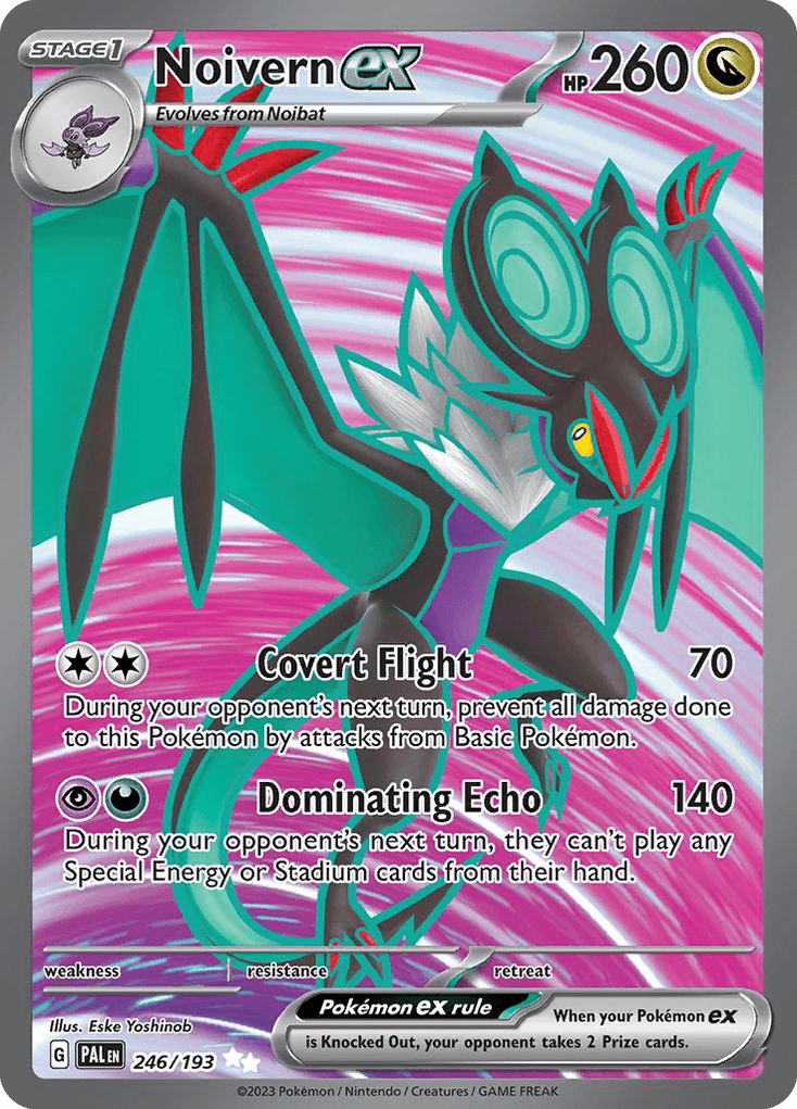Noivern ex - 246/193 — SV02: Paldea Evolved Pokémon TCG card by Eske Yoshinob