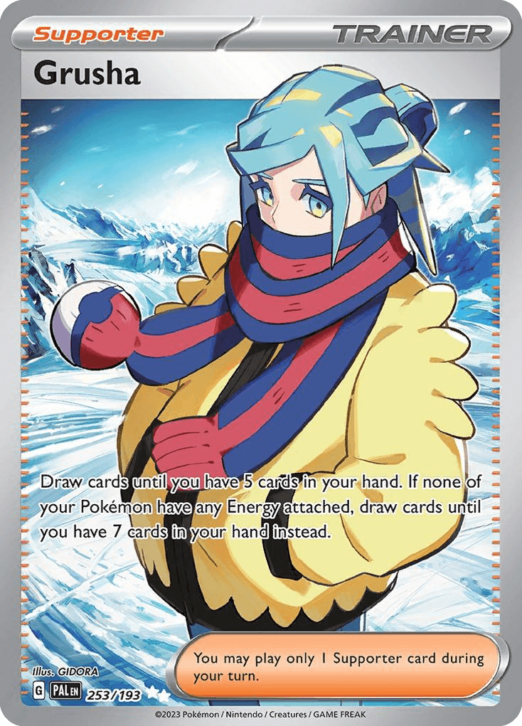 Grusha - 253/193 — SV02: Paldea Evolved Pokémon TCG card by GIDORA
