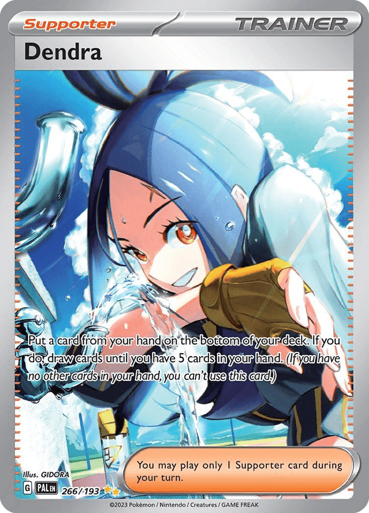 Dendra - 266/193 — SV02: Paldea Evolved Pokémon TCG card by GIDORA