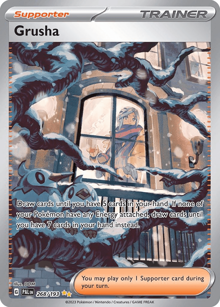 Grusha - 268/193 — SV02: Paldea Evolved Pokémon TCG card by DOM